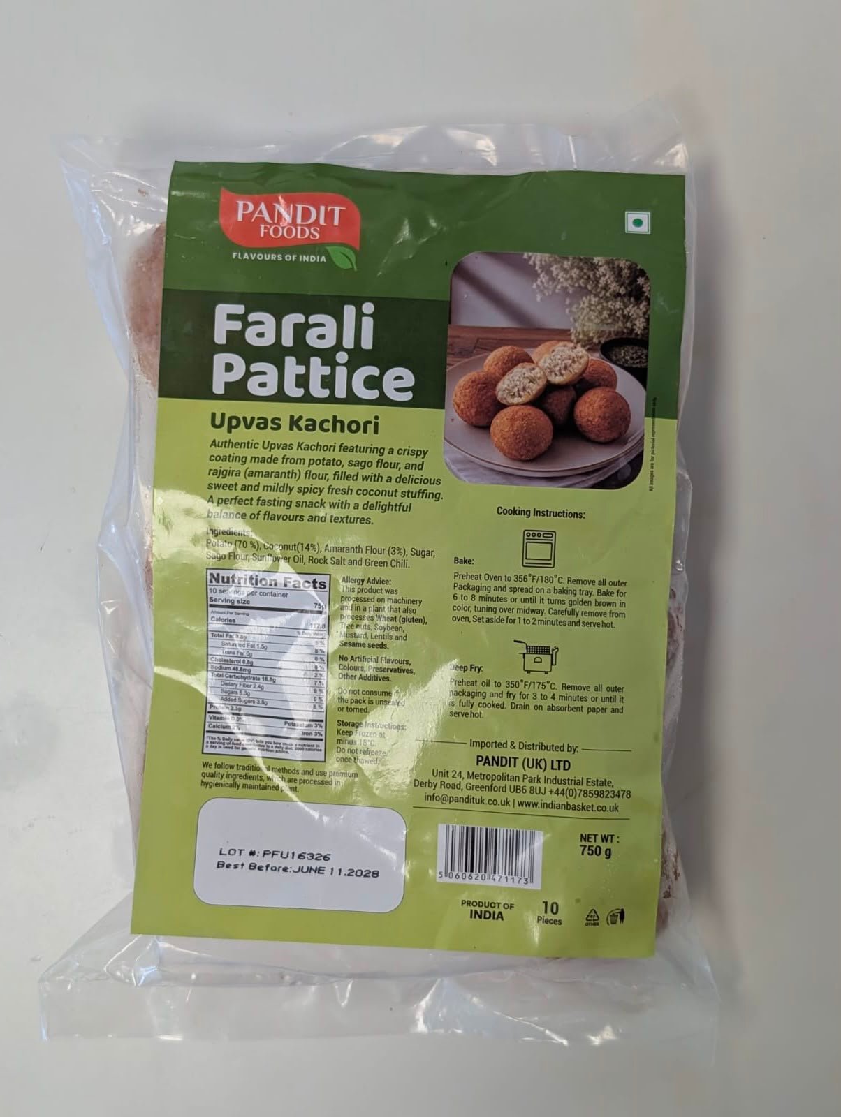 Farali Pattice / Upvas Kachori