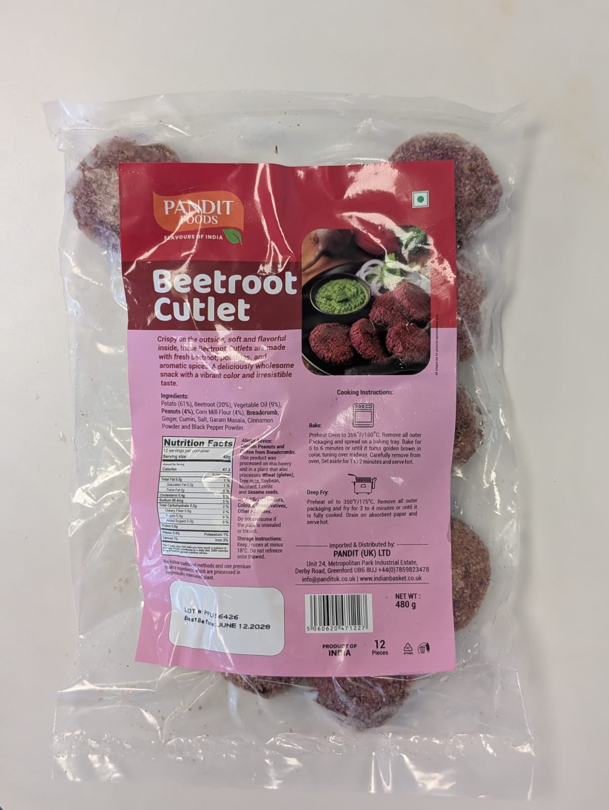 Beetroot Cutlets