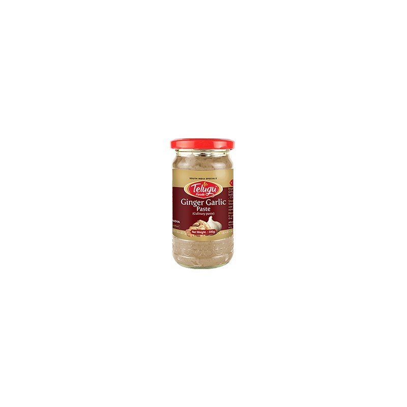 Ginger Garlic Paste (300 gm) - Telugu Foods