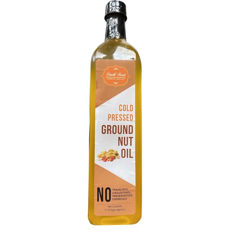 Pandit Foods Cold Pressed Groundnut Oil
