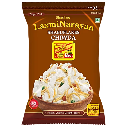 Laxminarayan Shabuflakes Chiwda 250gm