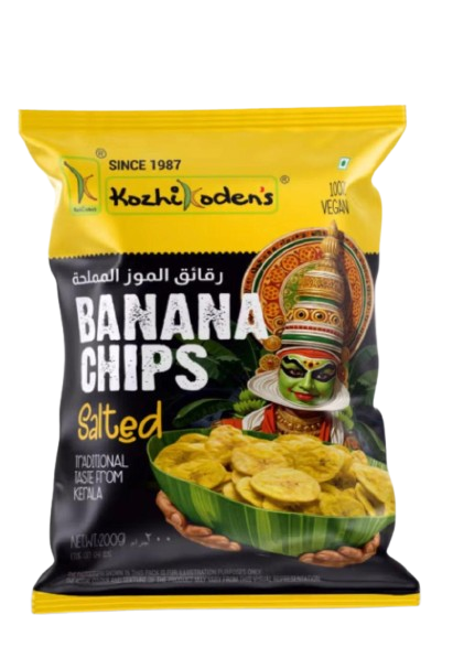 KozhiKoden's Salted Banana Chips 200gm
